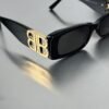Balenciaga sunglasses retro flat frame