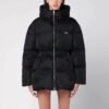 PRADA New autumn and winter waist nylon down jacket 90% goose down + 10% feather