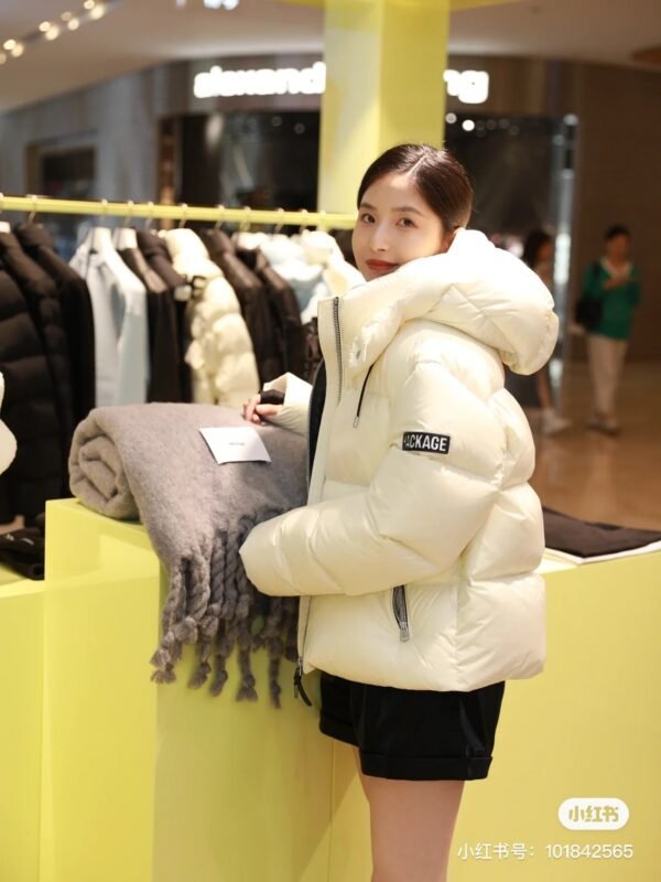 Moncer Hooded down jacket