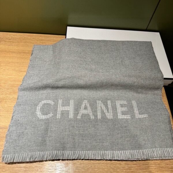 CHANEL 100% cashmere premium version official website 1:1 scarf 45x185cm