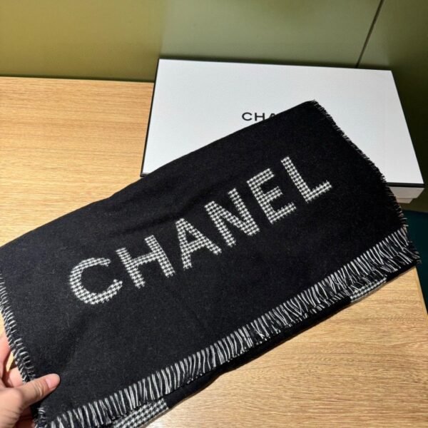 CHANEL 100% cashmere premium version official website 1:1 scarf 45x185cm