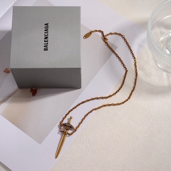 Balenciaga’s new sword necklace
