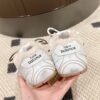 miumiu&NB Co-branded genuine leather upper and cashmere lining shoes Premium version