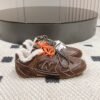 miumiu&NB Co-branded genuine leather upper and cashmere lining shoes Premium version