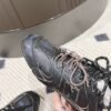 miumiu&NB Co-branded genuine leather upper and cashmere lining shoes Premium version