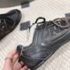 miumiu&NB Co-branded genuine leather upper and cashmere lining shoes Premium version