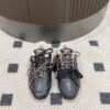 miumiu&NB Co-branded genuine leather upper and cashmere lining shoes Premium version