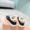 miumiu original cowhide upper wool lining high-end shoes