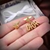 DIOR Bee Asymmetric Earrings