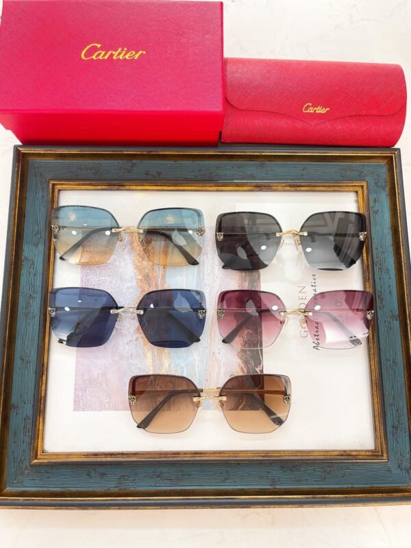 Cartier High quality sunglasses Official website quality 1:1