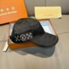 Louis Vuitton original single checkerboard baseball cap