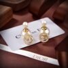 DIOR Golden letter JADIOR earring