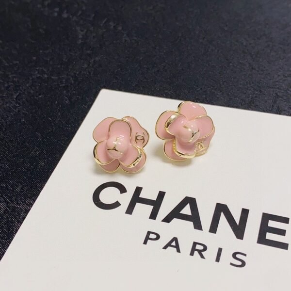 Chanel Camellia Earrings