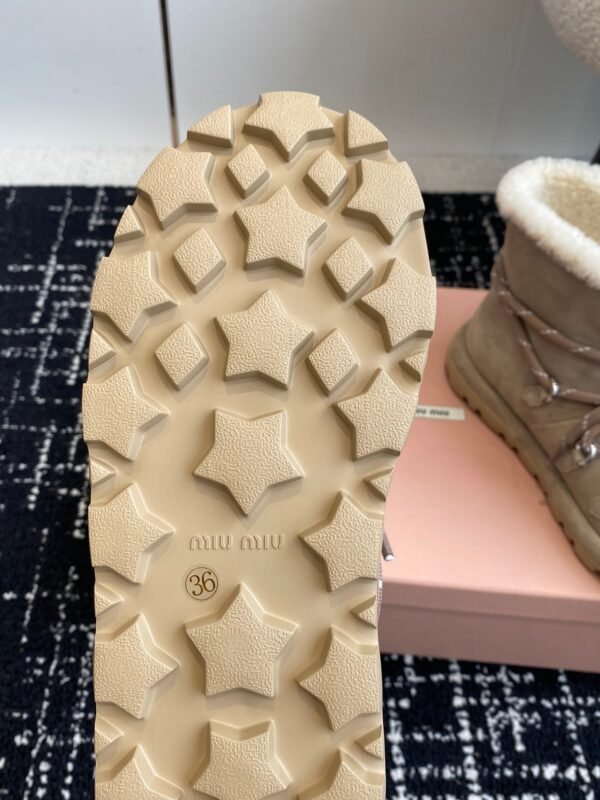 miumiu Cotton shoes boots Premium version winter cotton boots
