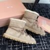 miumiu Cotton shoes boots Premium version winter cotton boots