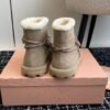 miumiu Cotton shoes boots Premium version winter cotton boots
