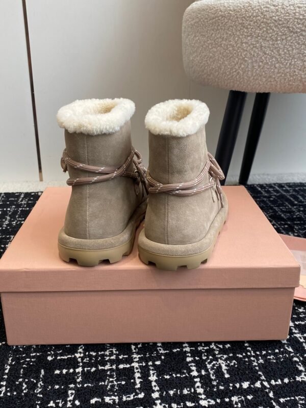 miumiu Cotton shoes boots Premium version winter cotton boots