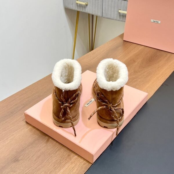 miumiu Winter Snow Boots Top version