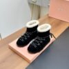 miumiu Winter Snow Boots Top version