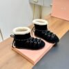 miumiu Winter Snow Boots Top version