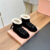 miumiu Winter Snow Boots Top version