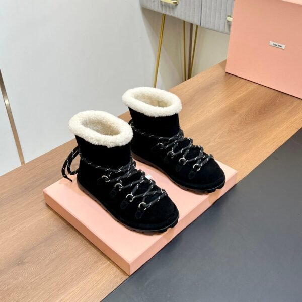 miumiu Winter Snow Boots Top version