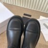 dior New genuine leather black Martin boots