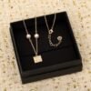 miumiu Square pearl necklace premium version high quality