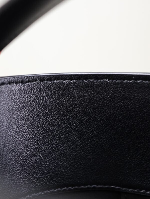 YSL-BAG Black Snake·LE 37 Mini Bucket Bag