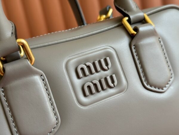 miumiu Arcadie Medium (27cm) Bowling Handbag 1:1 Premium Edition