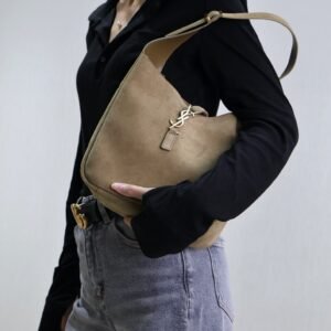 YSL-bag Underarm shoulder bag handbag matte 23×22×8.5cm