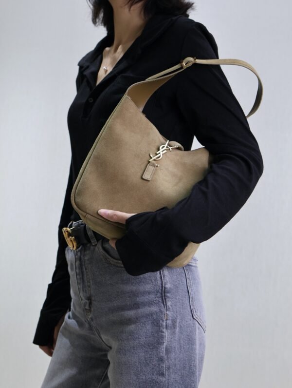 YSL-bag Underarm shoulder bag handbag matte 23×22×8.5cm