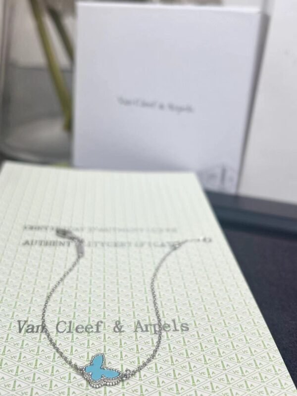 Van Cleef & Arpels Turquoise Mini Butterfly Bracelet