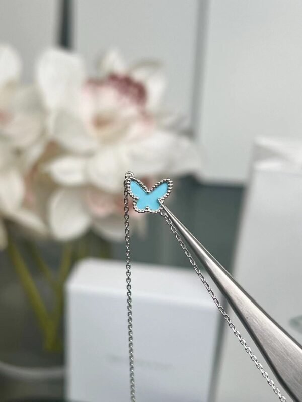 Van Cleef & Arpels Turquoise Mini Butterfly Bracelet