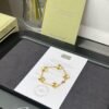 Van Cleef & Arpelsvca gold laser five-flower bracelet