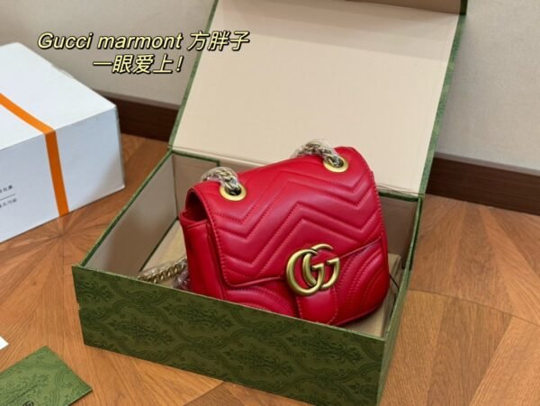 GUCCI GG marmont square bag