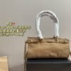 PRADA LUX SOFTBOG Handbag Crossbody Bag (Long Handle)