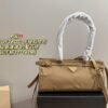 PRADA LUX SOFTBOG Handbag Crossbody Bag (Long Handle)