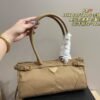 PRADA LUX SOFTBOG Handbag Crossbody Bag (Long Handle)
