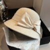 Chanel 100% wool formal hat 57cm
