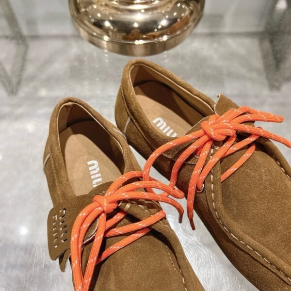 miumiu New British style lace-up Casual shoes