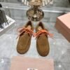 miumiu New British style lace-up Casual shoes