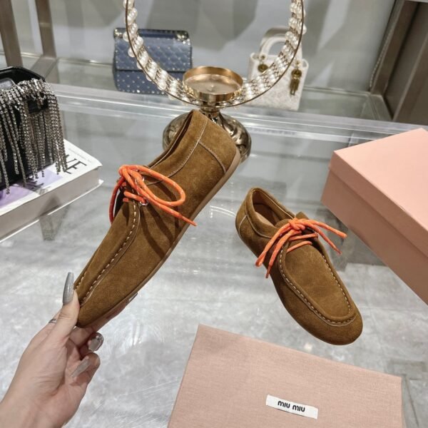 miumiu New British style lace-up Casual shoes