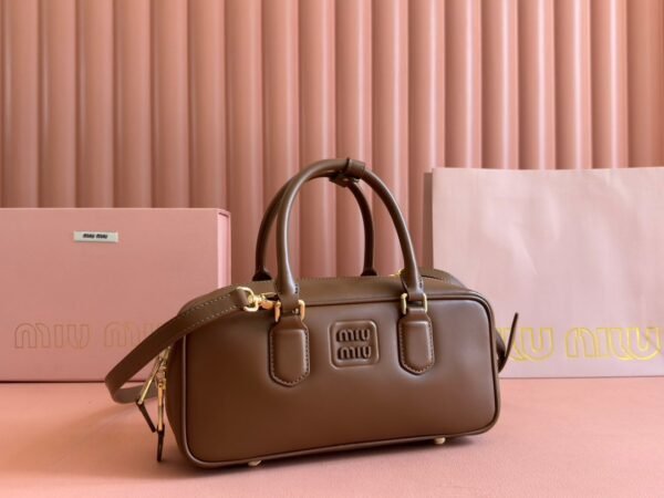 miumiu Arcadie Medium (27cm) Bowling Handbag 1:1 Premium Edition