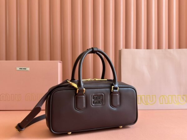 miumiu Arcadie Medium (27cm) Bowling Handbag 1:1 Premium Edition