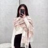 DIOR 59% cashmere, 41% wool   Christian Dior scarf