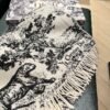 DIOR 59% cashmere, 41% wool   Christian Dior scarf
