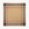 Burberry Classic camel square scarf advanced version 200 high-end square scarf 140X140cm