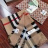 Burberry Classic camel square scarf advanced version 200 high-end square scarf 140X140cm