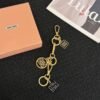 MIUMIU Keychain bag pendant